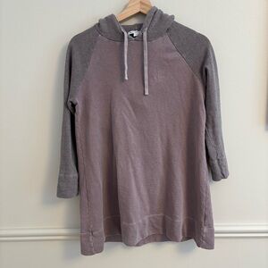 James Perse Taupe Hoodie